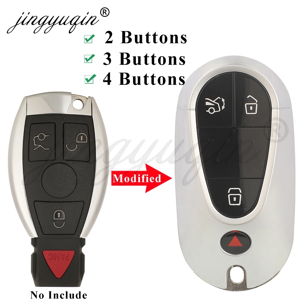jingyuqin Modified Car Key Housing Key Case Shell for Mercedes-Benz A C E S Class W169 W164 W204 W210 W211 W212 W639 W202
jingyuqin Modified Car Key Housing Key Case Shell for Mercedes-Benz A C E S Class W169 W164 W204 W210 W211 W212 W639 W202