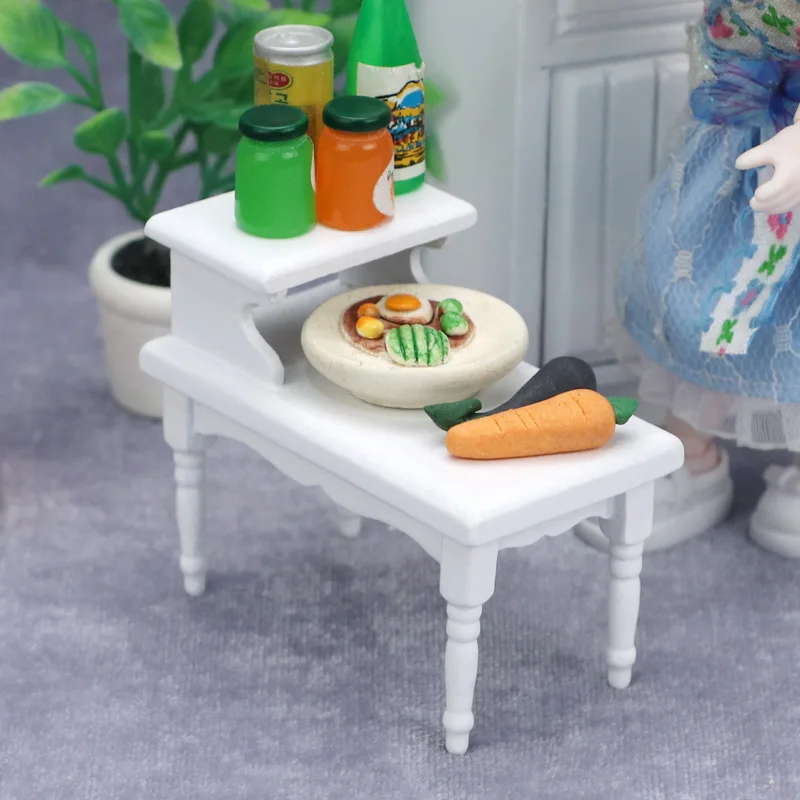 2picecs 1:12 Кукольный домик Миниатюрная модель мебели - Ретро гостиная Микросцена Белый двухслойный журнальный столик
2picecs 1:12 Кукольный домик Миниатюрная модель мебели - Ретро гостиная Микросцена Белый двухслойный журнальный столик