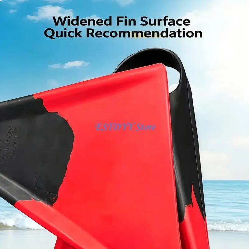 G6DE Outdoor Swimming Fins Rubber Swim Training Fins Gift for Teen Adults Women Man
G6DE Outdoor Swimming Fins Rubber Swim Training Fins Gift for Teen Adults Women Man