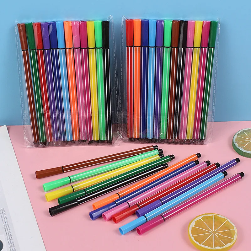 Custom Loose 6 Colors 12 Colors Watercolor Pens OPP Bag Children's Drawing Graffiti Pens Student Learning Supplies
Custom Loose 6 Colors 12 Colors Watercolor Pens OPP Bag Children's Drawing Graffiti Pens Student Learning Supplies