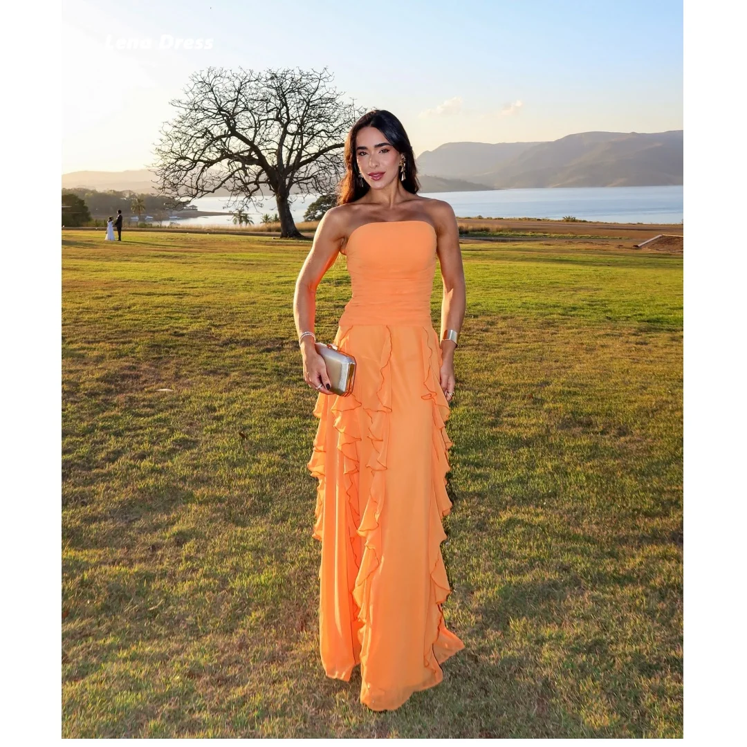 Lena Sleeveless Evening Dresses Woman Elegant Women's Dresses for Party Dresses Luxury 2025 Custom Made Luxury Ball Dress Line A
Lena Sleeveless Evening Dresses Woman Elegant Women's Dresses for Party Dresses Luxury 2025 Custom Made Luxury Ball Dress Line A
