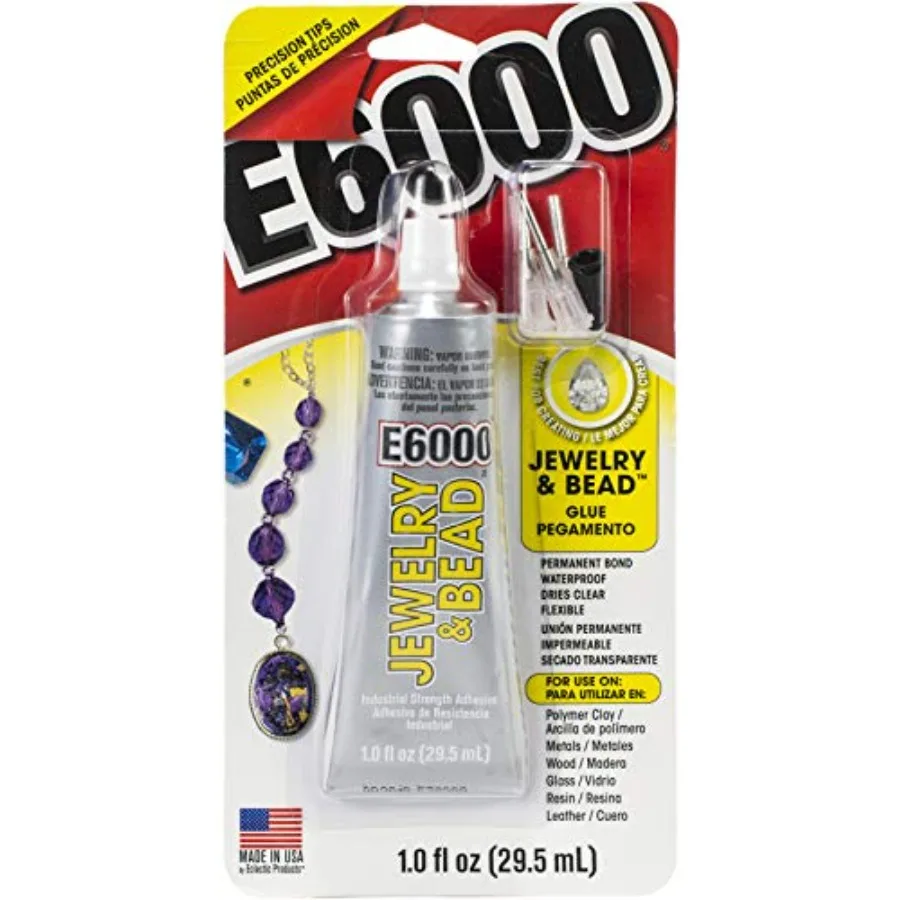 242001 Jewelry and Bead Adhesive - 1 fl oz
242001 Jewelry and Bead Adhesive - 1 fl oz