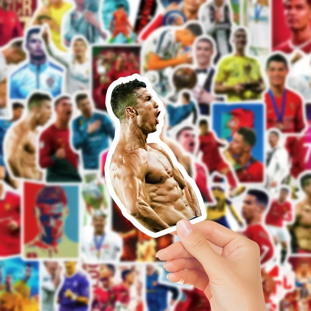 50Pcs Football star ronaldos Graffiti Waterproof Skateboard Travel Suitcase Phone Laptop Luggage Stickers DIY Kids Girl Stickers
50Pcs Football star ronaldos Graffiti Waterproof Skateboard Travel Suitcase Phone Laptop Luggage Stickers DIY Kids Girl Stickers