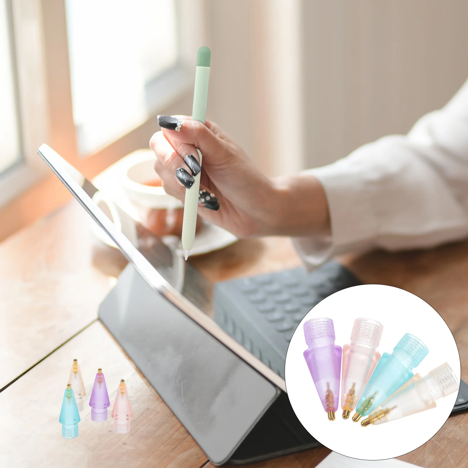 4Pcs Stylus Tip Replacement Portable Compact Size Smooth Writing Experience Stylus Tip Metal Nib Precise Control Tips
4Pcs Stylus Tip Replacement Portable Compact Size Smooth Writing Experience Stylus Tip Metal Nib Precise Control Tips