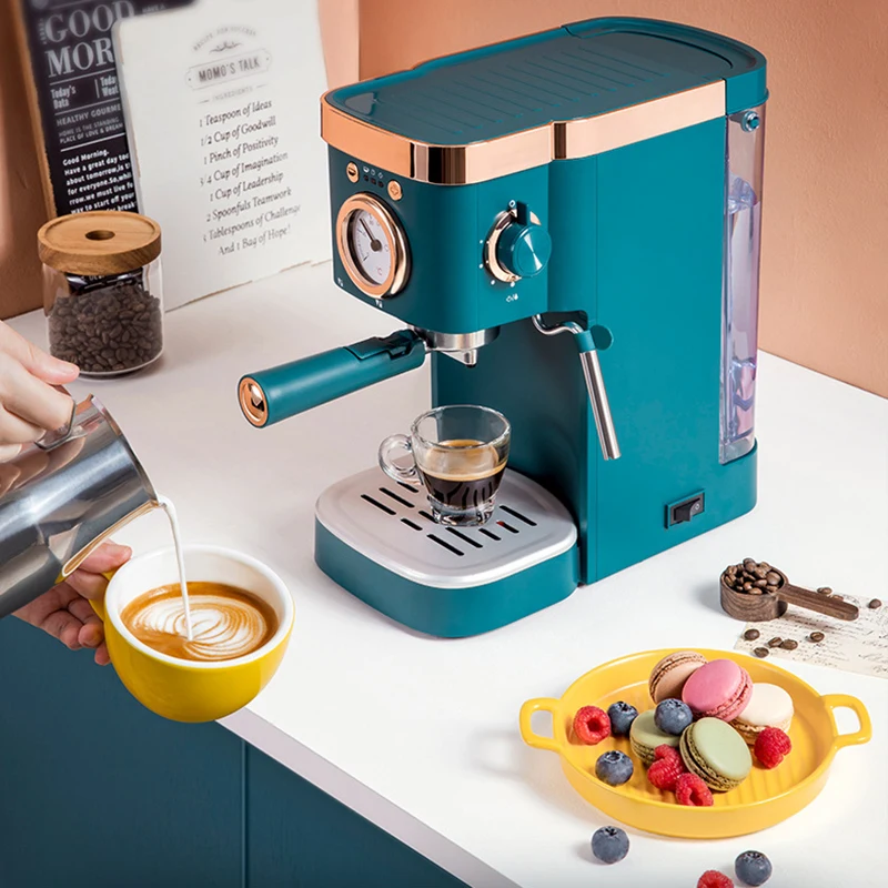 20 Bar 1050w Home Office Coffee Maker Mini Automatic Espresso Coffee Machine With Milk Frother
20 Bar 1050w Home Office Coffee Maker Mini Automatic Espresso Coffee Machine With Milk Frother