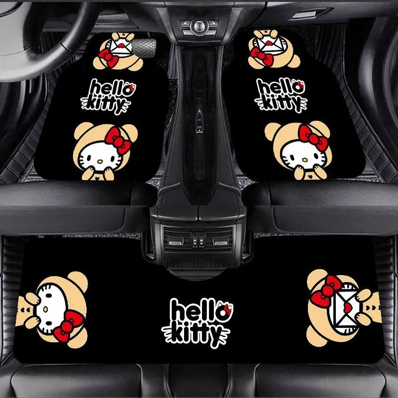 Sanrio Kawaii Hello Kitty Crystal Velvet Car Foot Pad Anime Cartoon Exquisite Universal Durable Wear-resistant Carpet Car Mats
Sanrio Kawaii Hello Kitty Crystal Velvet Car Foot Pad Anime Cartoon Exquisite Universal Durable Wear-resistant Carpet Car Mats