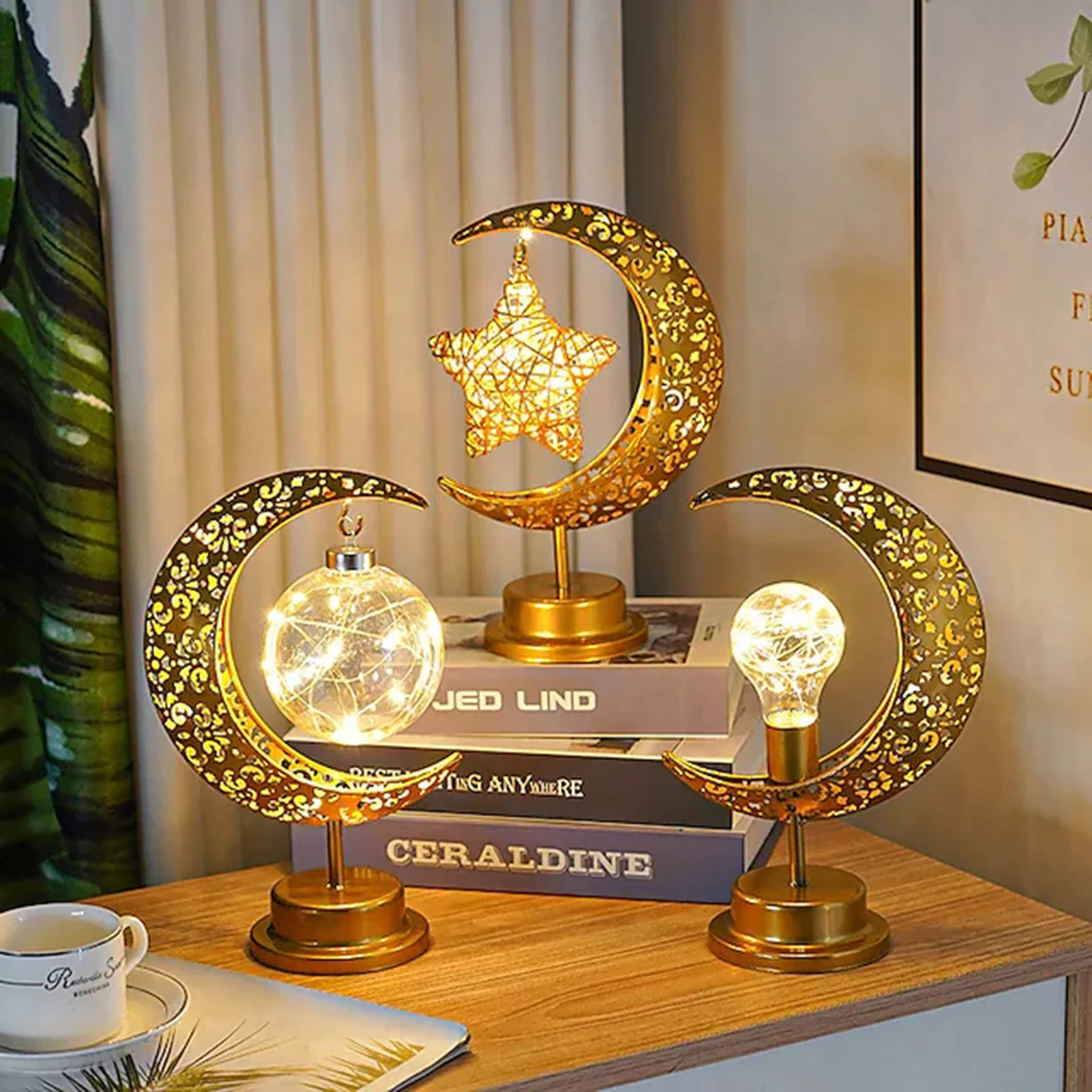 LED Iron Moon-Shaped Lamp Iron Night Lamp Romantic Lighting Decor for Decorating Bedroom Living Room xobw
LED Iron Moon-Shaped Lamp Iron Night Lamp Romantic Lighting Decor for Decorating Bedroom Living Room xobw