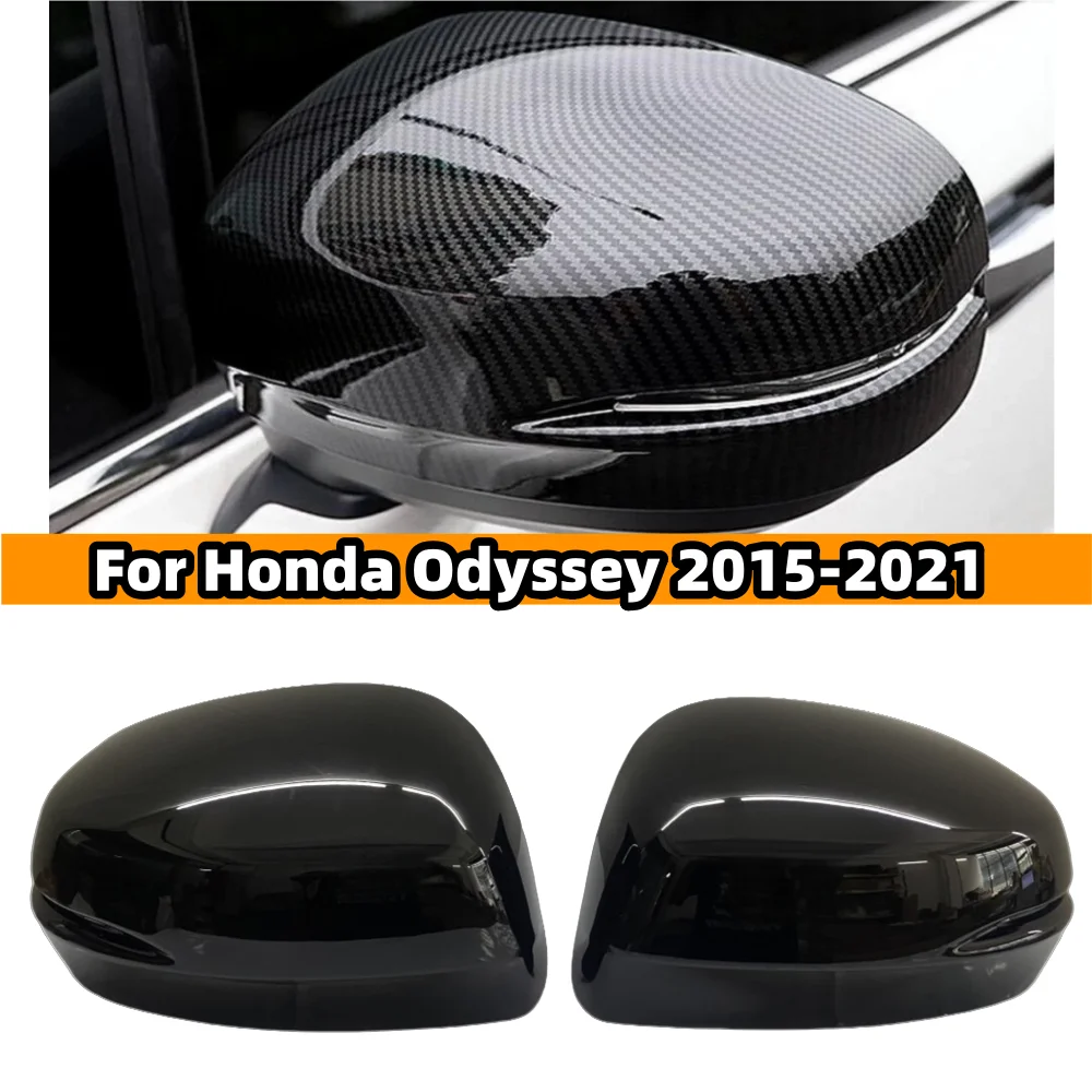 Glossy Black/Carbon Fiber Look Rearview Side Mirror Cover For Honda Odyssey 2015-2021 Wing Cap Exterior Door Rear View Case Trim
Glossy Black/Carbon Fiber Look Rearview Side Mirror Cover For Honda Odyssey 2015-2021 Wing Cap Exterior Door Rear View Case Trim