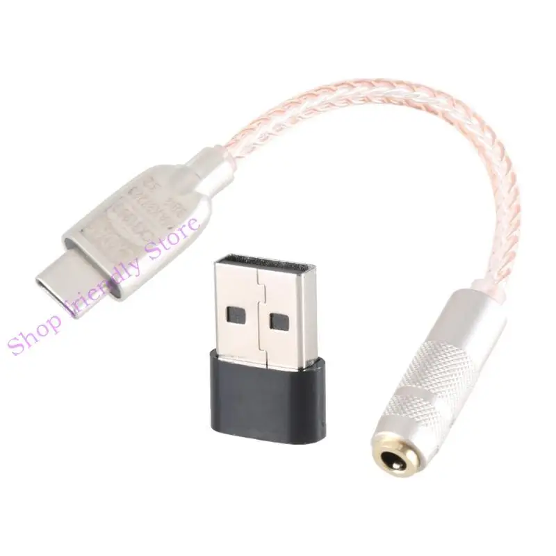 594A USB C DAC 32bit 384KHz USB C to 3.5mm Adapter with CX31993 MAX97220 Chip USB
594A USB C DAC 32bit 384KHz USB C to 3.5mm Adapter with CX31993 MAX97220 Chip USB