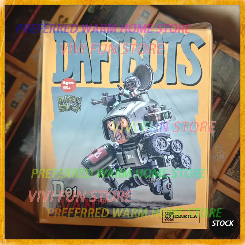 In Stock DAKILA D01 DAFTBOTS LVAN Tank Deformation Model Toys
In Stock DAKILA D01 DAFTBOTS LVAN Tank Deformation Model Toys
