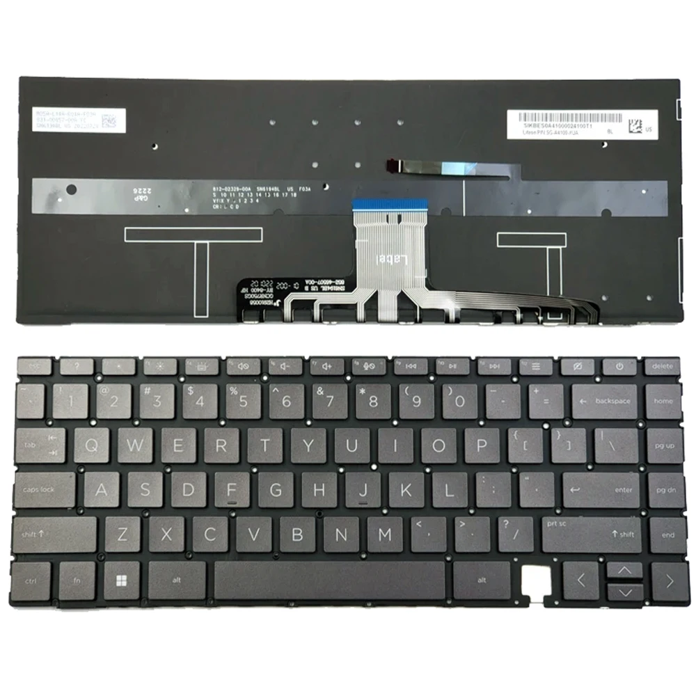 Клавиатура с подсветкой для ноутбука HP Spectre x360 14-EA0000 14-EA0023DX 14-EA0047NR 14-EA1023DX, черная, серебристая
Клавиатура с подсветкой для ноутбука HP Spectre x360 14-EA0000 14-EA0023DX 14-EA0047NR 14-EA1023DX, черная, серебристая