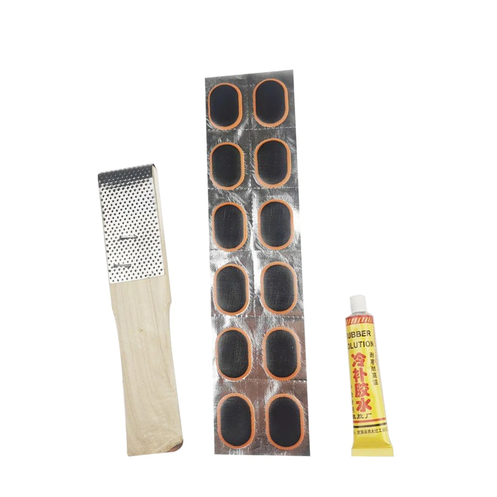 1 set Bike Patch Glue Bicycle Patch Kit Bike Tire Repair Kit Bicycles Tire Repair Tool Lightweight Portable Safe Materials
1 set Bike Patch Glue Bicycle Patch Kit Bike Tire Repair Kit Bicycles Tire Repair Tool Lightweight Portable Safe Materials
