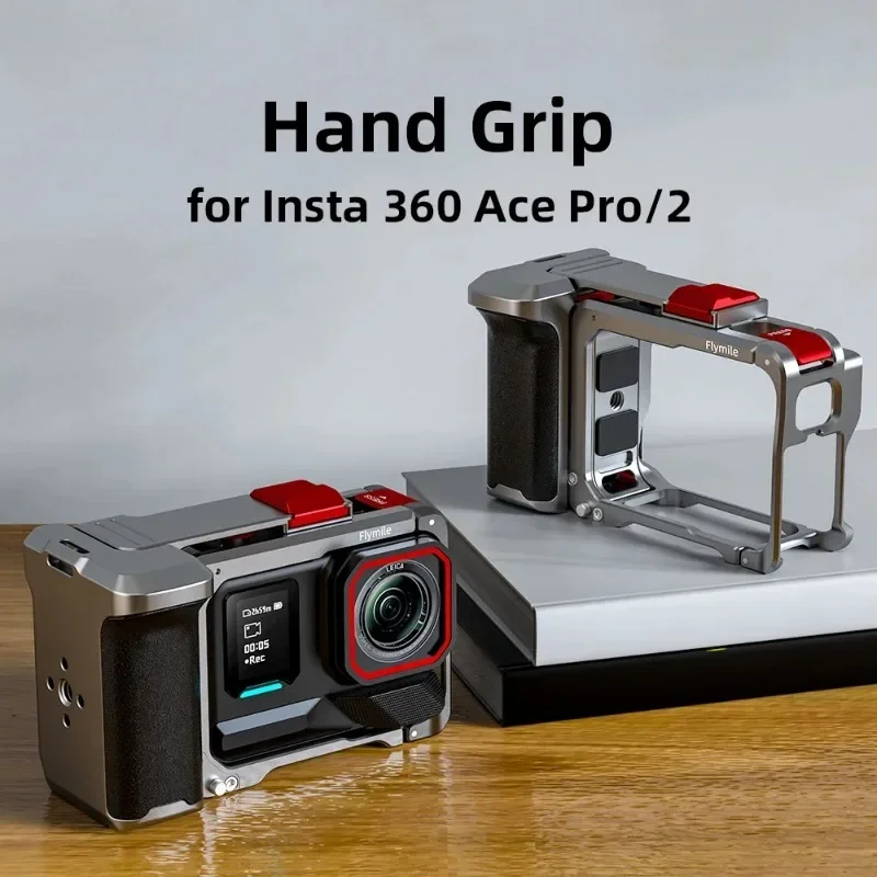For Insta360 Ace/Ace Pro1/2 Metal Street Photo Vlog Grip Mount Metal Quick Release Rabbit Cage Ergonomic Design Grip
For Insta360 Ace/Ace Pro1/2 Metal Street Photo Vlog Grip Mount Metal Quick Release Rabbit Cage Ergonomic Design Grip