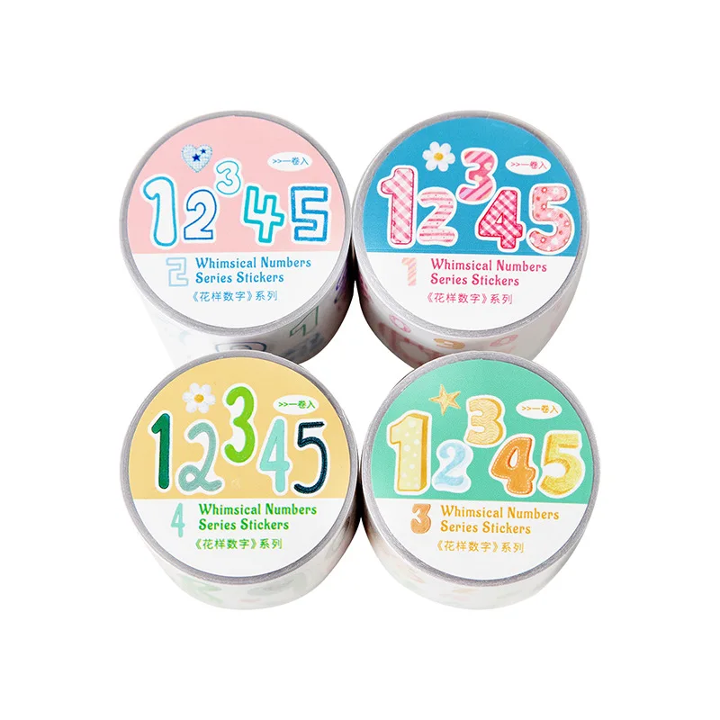 4 шт./1 набор декоративных клейких лент с узорами и цифрами, наклейки для скрапбукинга, бумага для творчества своими руками
4 шт./1 набор декоративных клейких лент с узорами и цифрами, наклейки для скрапбукинга, бумага для творчества своими руками