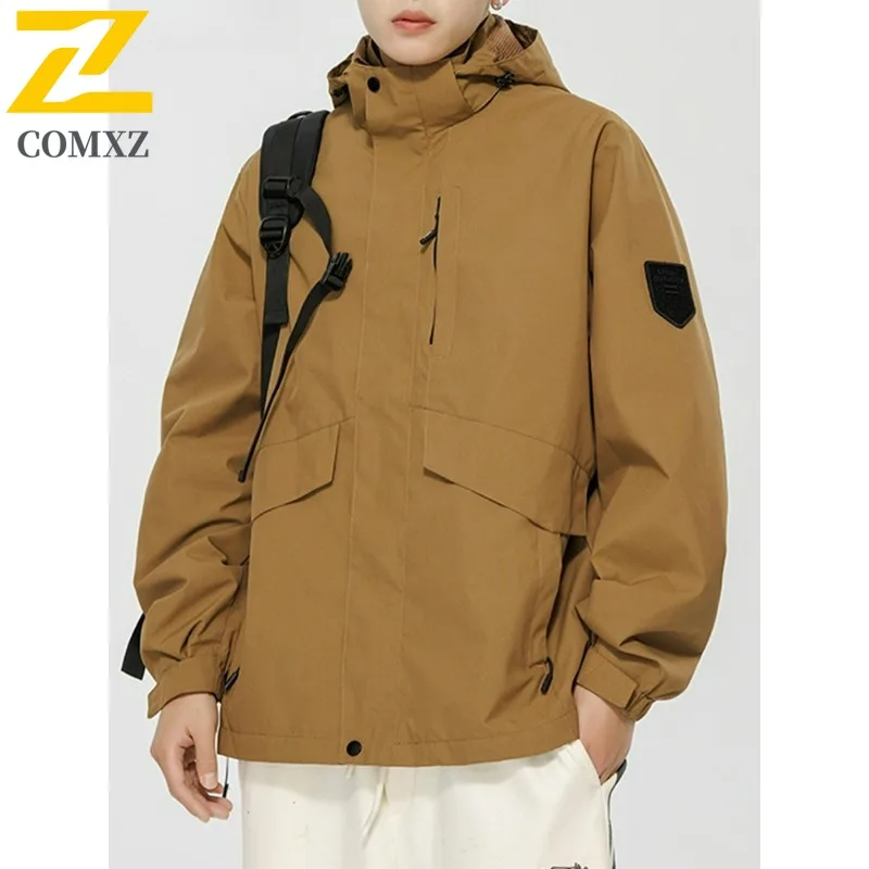 COMXZ Leisure Jacket New Fashion Detachable Hood Outdoor Adventure Lightweight Coat Climbing Scratch Resistant Autumn Clothing
COMXZ Leisure Jacket New Fashion Detachable Hood Outdoor Adventure Lightweight Coat Climbing Scratch Resistant Autumn Clothing