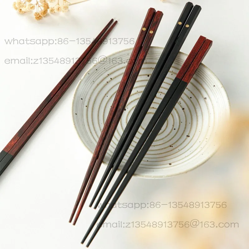 New Chinese red rosewood red sandalwood mahogany couple chopsticks wooden light luxury tableware tableware antibacterial
New Chinese red rosewood red sandalwood mahogany couple chopsticks wooden light luxury tableware tableware antibacterial