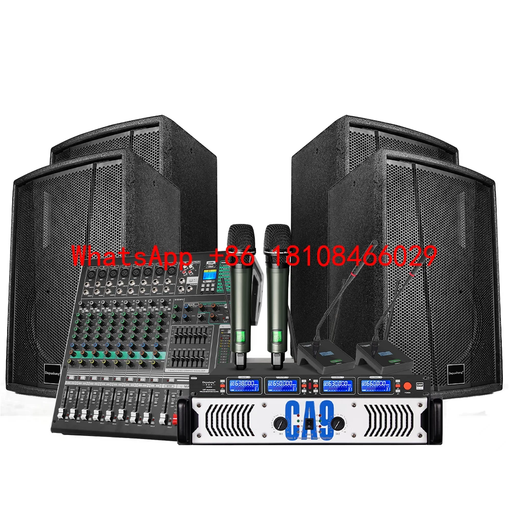 Biner D100C 10-Inch Black Metal Sound System 10-Channel Audio Mixer With Power Amplifier and Mic for Stage Performance Wedding
Biner D100C 10-Inch Black Metal Sound System 10-Channel Audio Mixer With Power Amplifier and Mic for Stage Performance Wedding