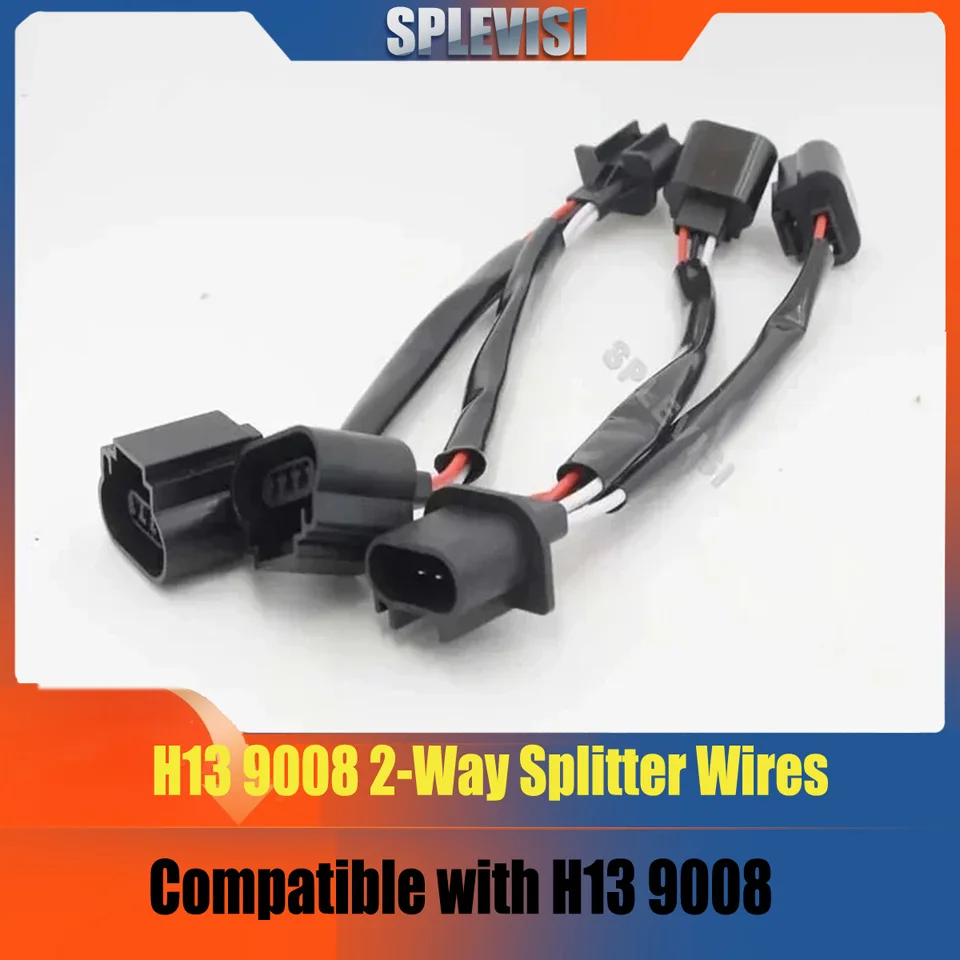 2Pcs Splitter Wire 9008 H13 Harness Head Light Replace Socket Male Female Lamp
2Pcs Splitter Wire 9008 H13 Harness Head Light Replace Socket Male Female Lamp
