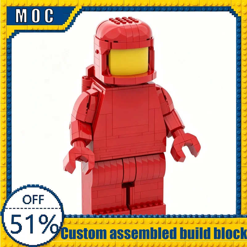 657 PCS Classic Space Red Upscale Astronaut Character Custom Building Blocks Model DIY Assembly Educational Surprise Toy Gifts
657 PCS Classic Space Red Upscale Astronaut Character Custom Building Blocks Model DIY Assembly Educational Surprise Toy Gifts