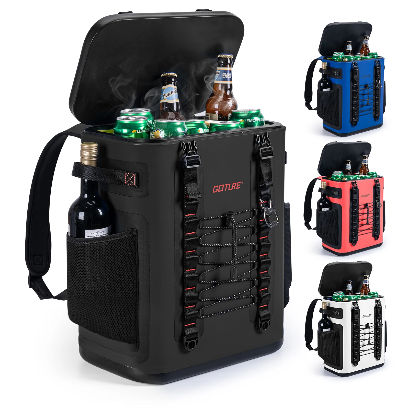 Goture Large Picnic Cooler Backpack With magnetic suction Cooler Bag Camping Ice Beer Beverage Leak-proof Food Storage Backpack
Goture Large Picnic Cooler Backpack With magnetic suction Cooler Bag Camping Ice Beer Beverage Leak-proof Food Storage Backpack