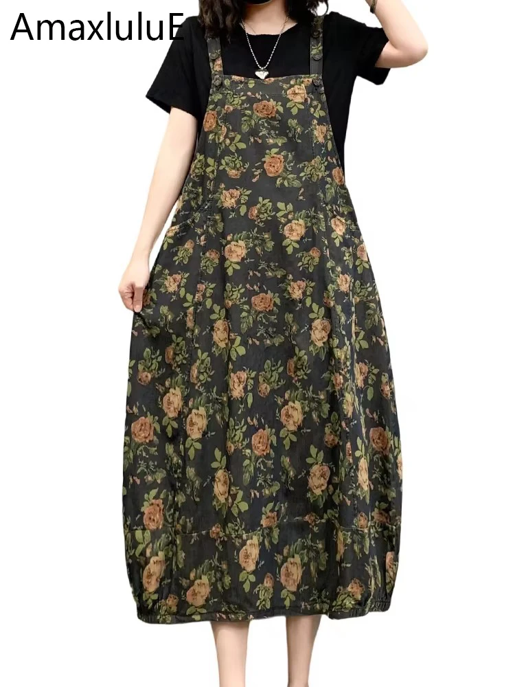 AmaxluluE 2025 Summer Sleeveless Long Clothes Women Fashion Printed Loose Dresses Ladies Vintage Elegant Floral Leisure Vestidos
AmaxluluE 2025 Summer Sleeveless Long Clothes Women Fashion Printed Loose Dresses Ladies Vintage Elegant Floral Leisure Vestidos
