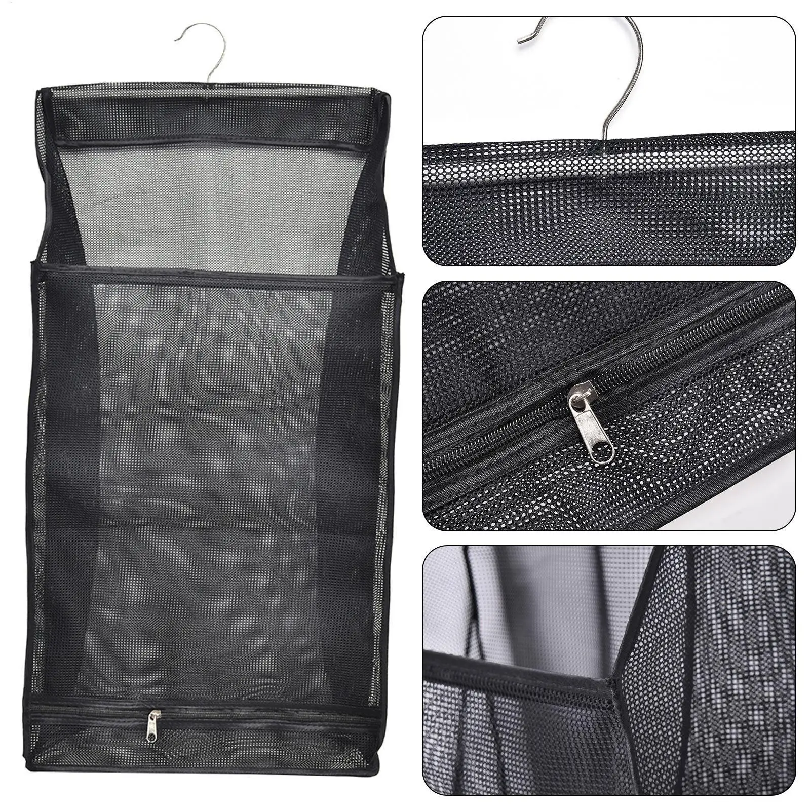 Portable Mesh Laundry Hamper Wide Opening Breathable Foldable Space-Saving Laundry Basket Dorm Travel Bathroom Items
Portable Mesh Laundry Hamper Wide Opening Breathable Foldable Space-Saving Laundry Basket Dorm Travel Bathroom Items