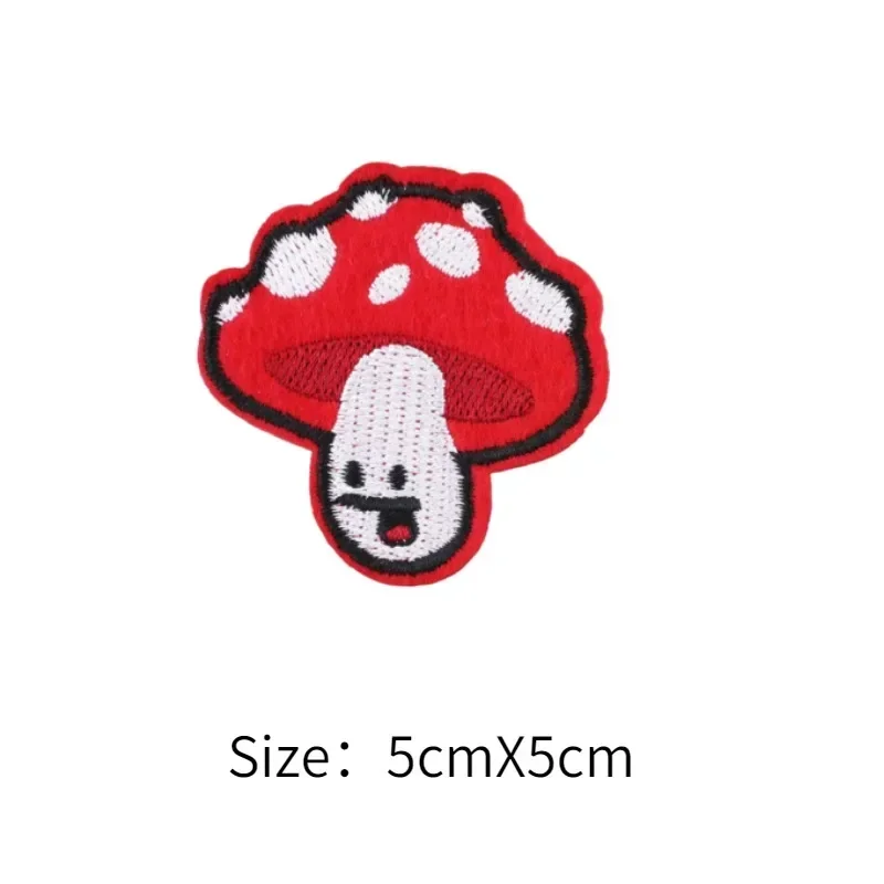 Cartoon Mushroom Embroidery Cloth Stickers Colorful Iron on Patch Kawaii Thermo Adhesive Badges Kids Clothes Appliques Patches
Cartoon Mushroom Embroidery Cloth Stickers Colorful Iron on Patch Kawaii Thermo Adhesive Badges Kids Clothes Appliques Patches