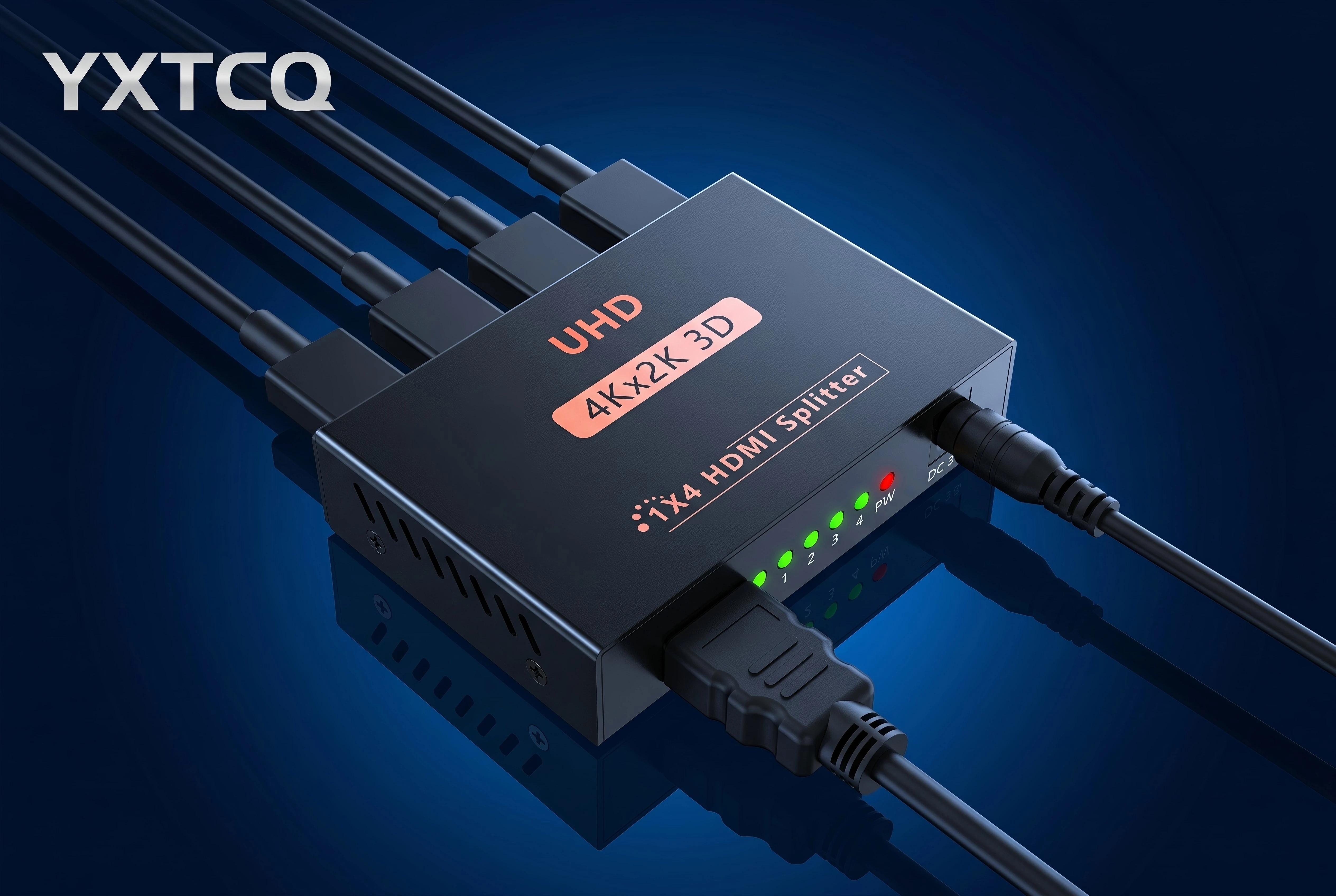 Sprolink 1x4 HDMI Compatible Spliter Converter AC Adapter 4K 30Hz 3D Full HD 1 in 4 Out Distributor for Fire TV Stick, PS5, HDTV
Sprolink 1x4 HDMI Compatible Spliter Converter AC Adapter 4K 30Hz 3D Full HD 1 in 4 Out Distributor for Fire TV Stick, PS5, HDTV