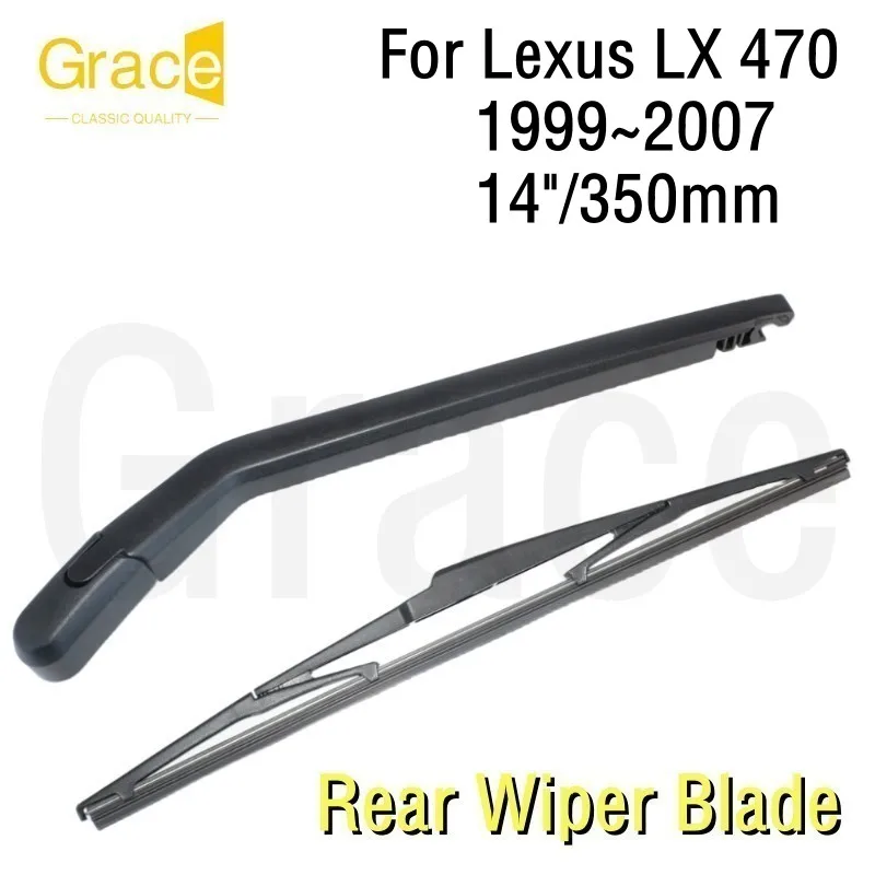 For Lexus LX470 J100 Rear Wiper Blade 14"/350mm Car Windshield Windscreen Rubber 1999 2000 2001 2002 2003 2004 2005 2007
For Lexus LX470 J100 Rear Wiper Blade 14"/350mm Car Windshield Windscreen Rubber 1999 2000 2001 2002 2003 2004 2005 2007
