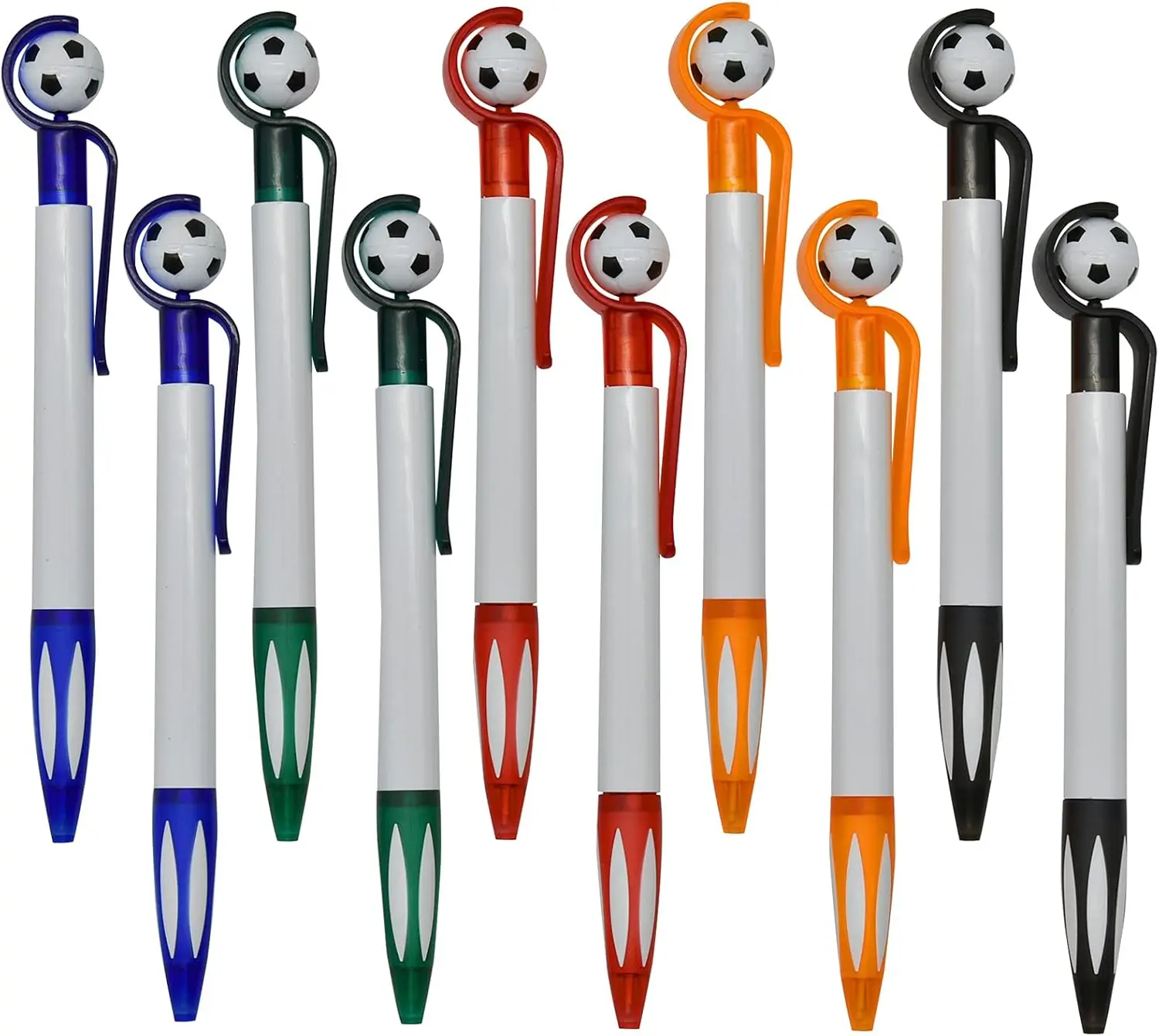 20 Pcs Soccer Party Favors Soccer Pen Bulk 1.0 mm Football Black Ballpoint Pens Retractable Medium Point Office School Supplies
20 Pcs Soccer Party Favors Soccer Pen Bulk 1.0 mm Football Black Ballpoint Pens Retractable Medium Point Office School Supplies