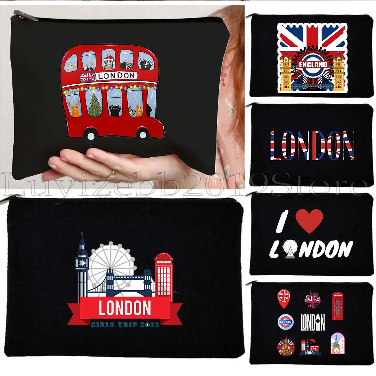 Big Ben London England UK Bridge Flag Map Phone Booth Girls Gift British Canvas Bag Cosmetic Makeup Bag Pencil Case Zipper Pouch
Big Ben London England UK Bridge Flag Map Phone Booth Girls Gift British Canvas Bag Cosmetic Makeup Bag Pencil Case Zipper Pouch