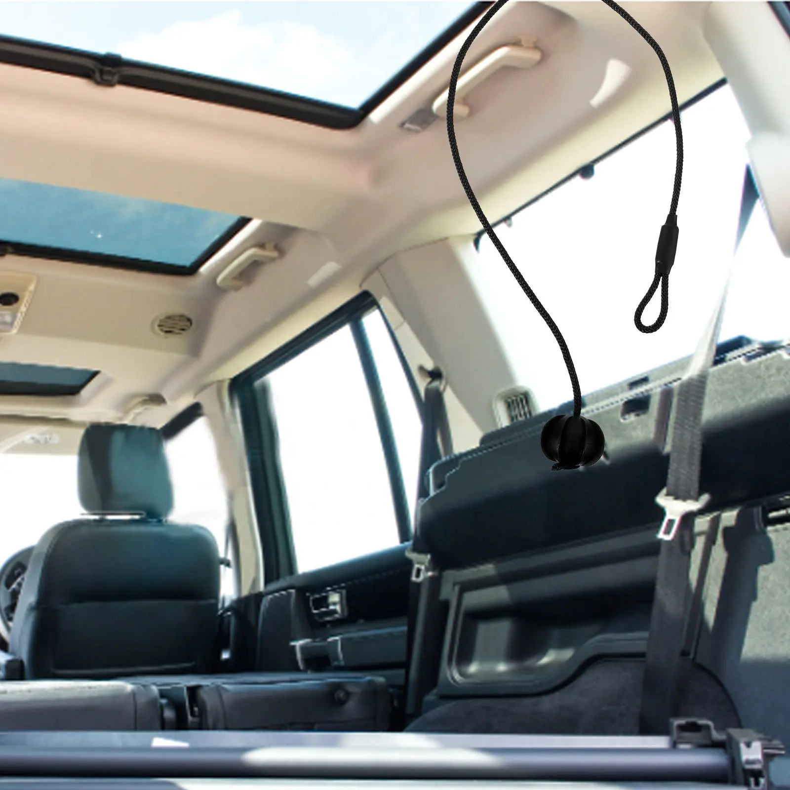 Car Rear Trunk String Strap with Ball Simple Style Practical Accessory Easy Install Use Store Car Rear Trunk Strap