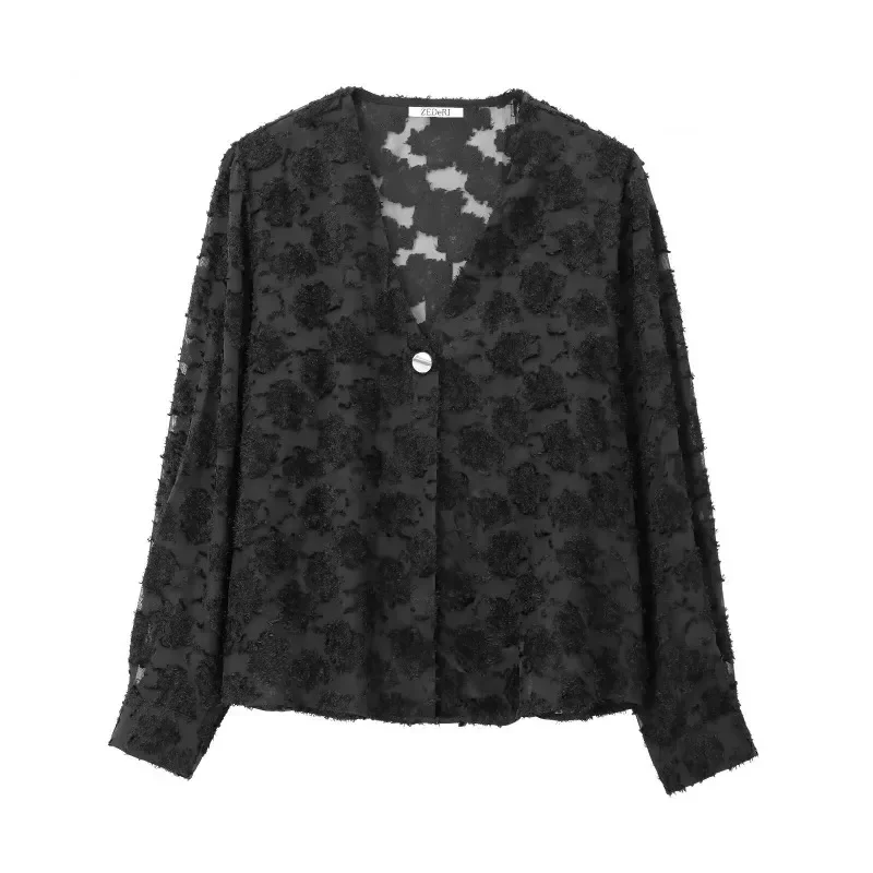 Black Blouses for Lady Embroidery Vintage Blouse Autumn Women's Shirt Elegant Women's Luxury Blouses Long Sleeve Shirt
Black Blouses for Lady Embroidery Vintage Blouse Autumn Women's Shirt Elegant Women's Luxury Blouses Long Sleeve Shirt