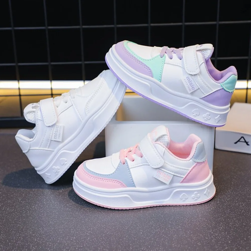 Girl's Fashion Non-slip Sneakers Purple New Casual Shoes Students Running Shoes Kids Children Girls Breathable Outdoor Shoes
Girl's Fashion Non-slip Sneakers Purple New Casual Shoes Students Running Shoes Kids Children Girls Breathable Outdoor Shoes