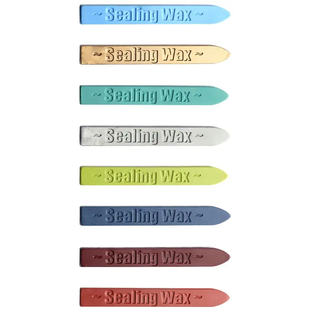 8 Pcs Sealing Bright Colors Craft Sticks for Envelopes Invitations Greeting Cards Wax Seal Sticks Practical Wax Stick
8 Pcs Sealing Bright Colors Craft Sticks for Envelopes Invitations Greeting Cards Wax Seal Sticks Practical Wax Stick