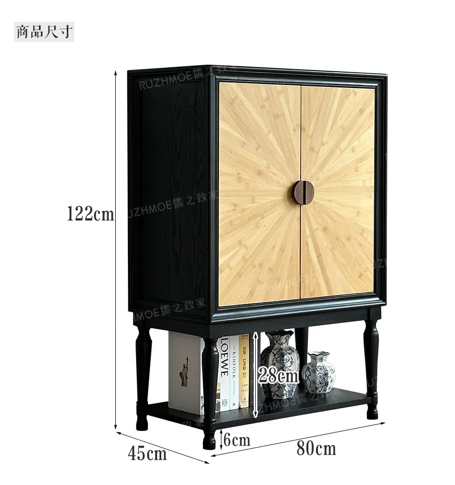CX solid wood, household living room, storage door locker, small apartment bamboo decorative cabinet entrance
CX solid wood, household living room, storage door locker, small apartment bamboo decorative cabinet entrance