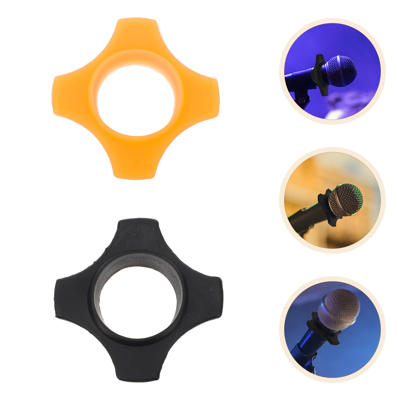 10 Pcs Microphone Protector Stand Extension Shockproof Ring Protective Circle Bumper Guard Anti-drop for Rubber Handheld
10 Pcs Microphone Protector Stand Extension Shockproof Ring Protective Circle Bumper Guard Anti-drop for Rubber Handheld