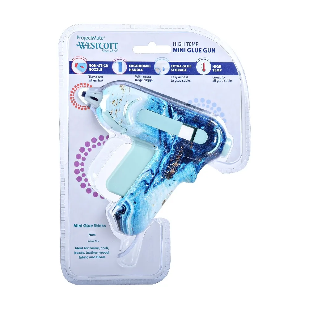 Hot Selling Mini Hot Melt Glue Gun for Crafts Agate Mineral Stone Jewelry Making Teal Color 1-Count Tool Bestseller
Hot Selling Mini Hot Melt Glue Gun for Crafts Agate Mineral Stone Jewelry Making Teal Color 1-Count Tool Bestseller