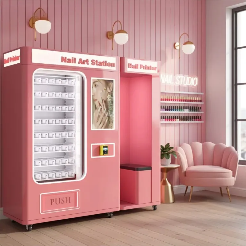 Custom Automatic DIY Nail Printer Vending Machine Nail Printing Vending Machine Customized Nail Art Printing Vending Machine
Custom Automatic DIY Nail Printer Vending Machine Nail Printing Vending Machine Customized Nail Art Printing Vending Machine