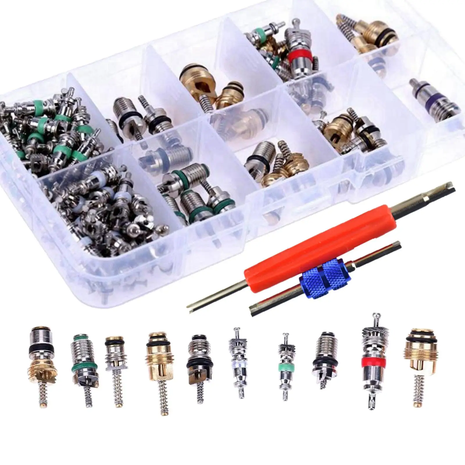 Car A/C Air Conditioner Valve Core Accessories Set of 102 Refrigeration Tire
Car A/C Air Conditioner Valve Core Accessories Set of 102 Refrigeration Tire
