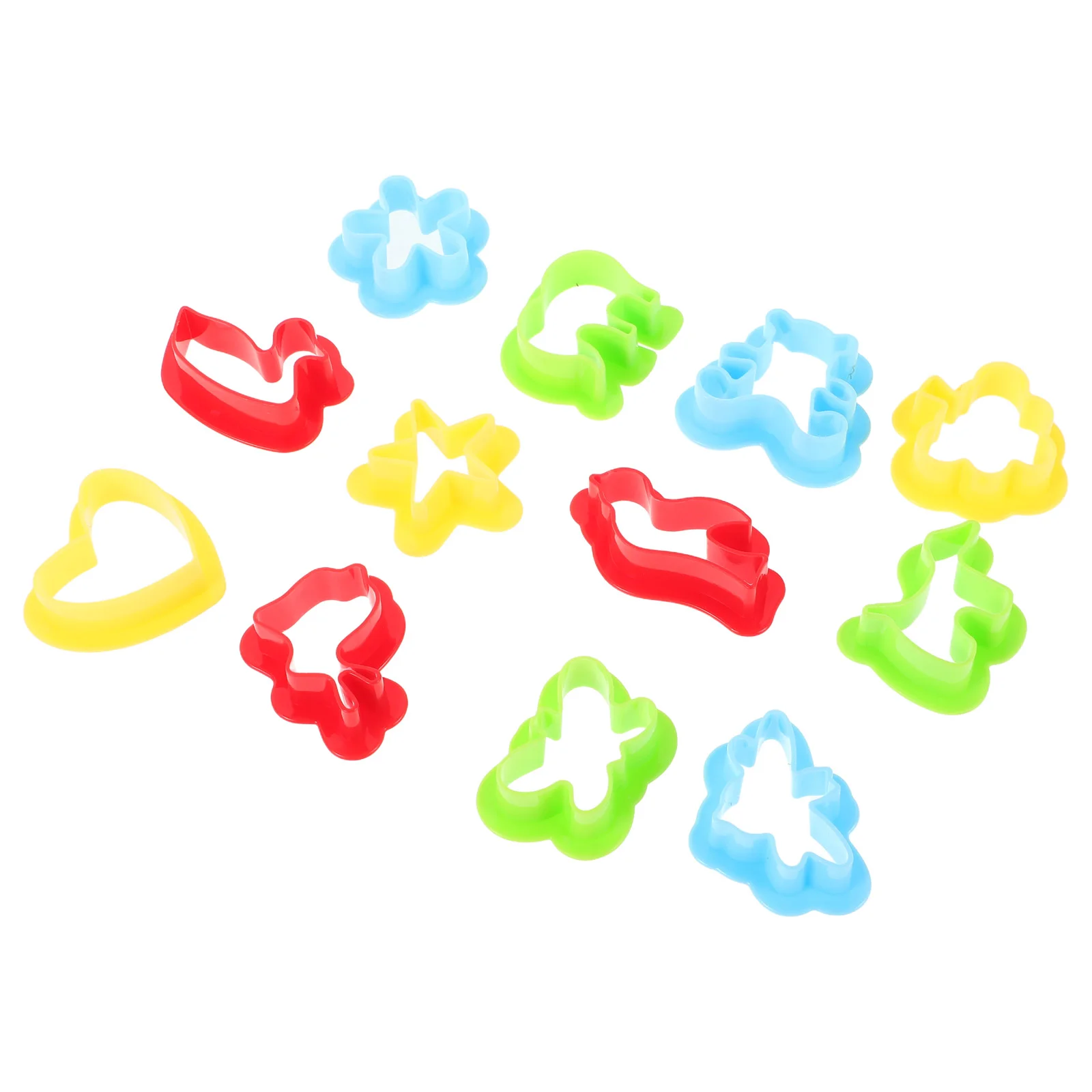 12 Pcs Colored Clay Molds Playdough Accessories Toys Biscuit Tool Cake for Baking Kids Food Shapes
12 Pcs Colored Clay Molds Playdough Accessories Toys Biscuit Tool Cake for Baking Kids Food Shapes