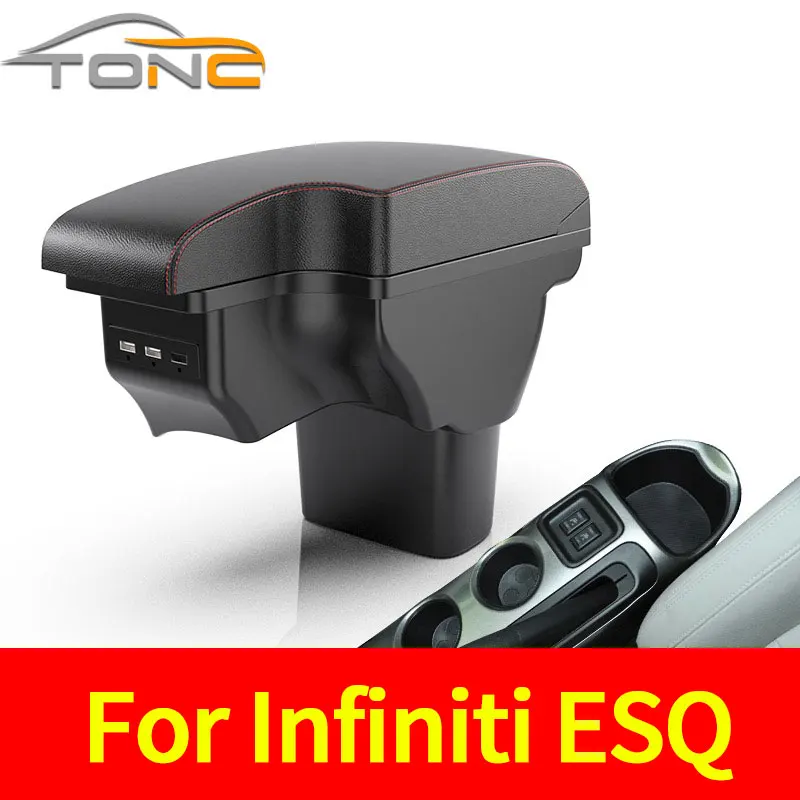 For NISSAN juke Armrest box For Infiniti ESQ Car armrest 2010-2019 accessories interior details storage box Retrofit parts USB
For NISSAN juke Armrest box For Infiniti ESQ Car armrest 2010-2019 accessories interior details storage box Retrofit parts USB