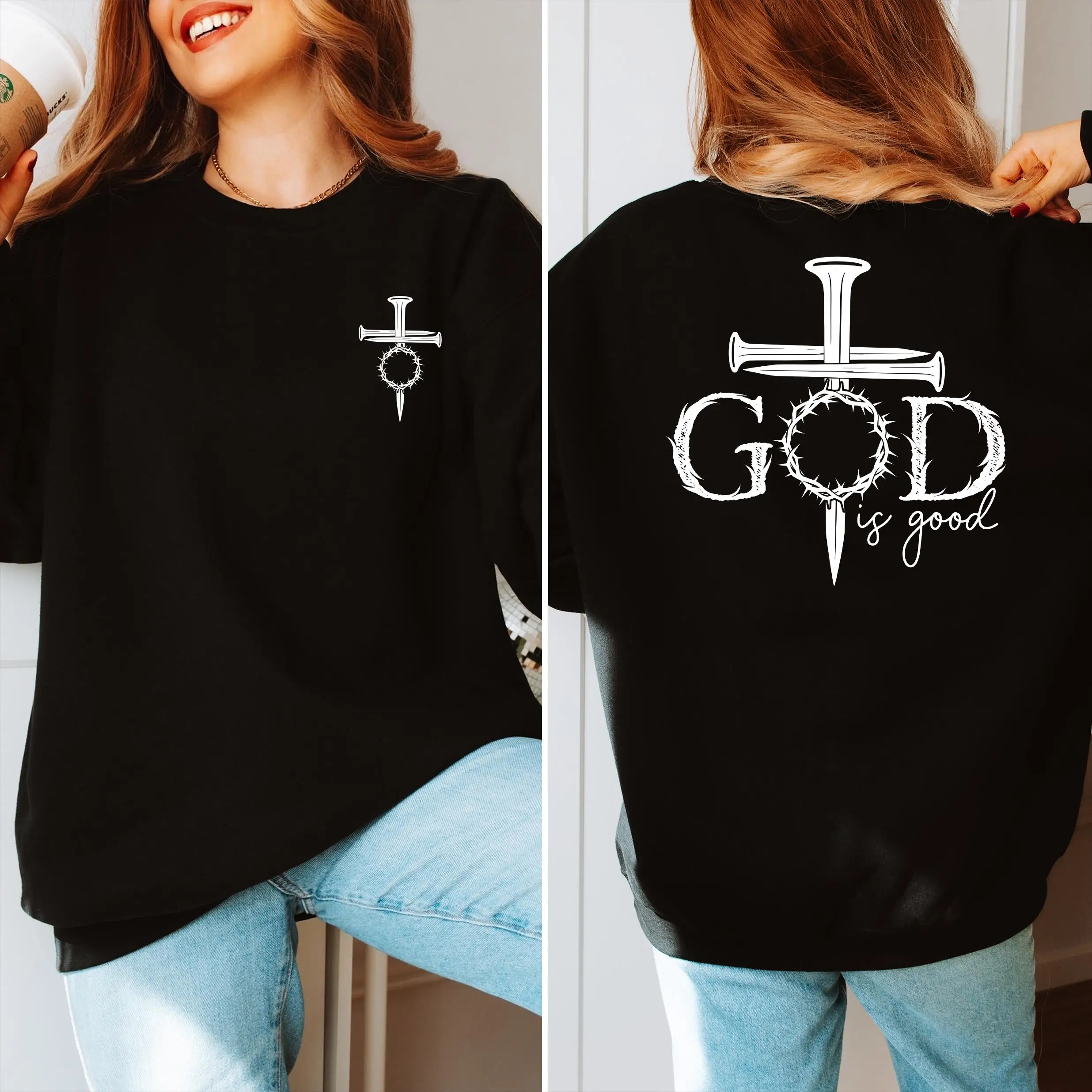 Толстовка God Is Good, толстовка с капюшоном, мужские и женские толстовки с круглым вырезом, топы Y2k, осенне-зимний пуловер, женская одежда
Толстовка God Is Good, толстовка с капюшоном, мужские и женские толстовки с круглым вырезом, топы Y2k, осенне-зимний пуловер, женская одежда