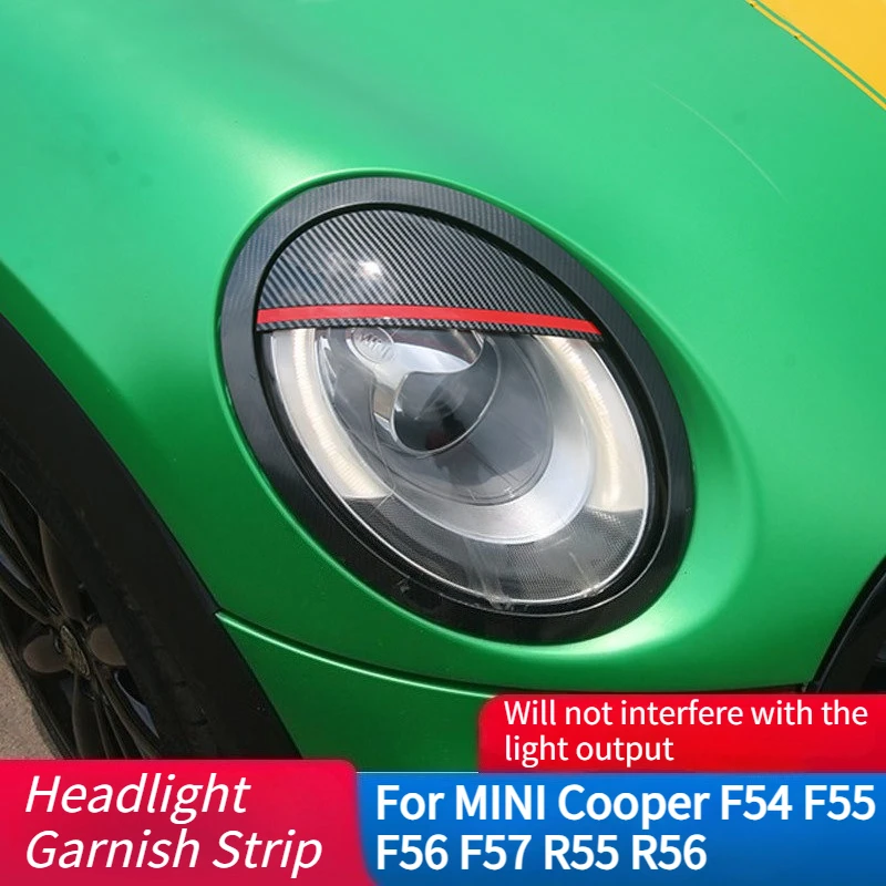 Headlights Eyebrows Eyelids Cover Eyelash Head Light Lamp Stickers For MINI Cooper F54 F55 F56 F57 R55 R56
Headlights Eyebrows Eyelids Cover Eyelash Head Light Lamp Stickers For MINI Cooper F54 F55 F56 F57 R55 R56