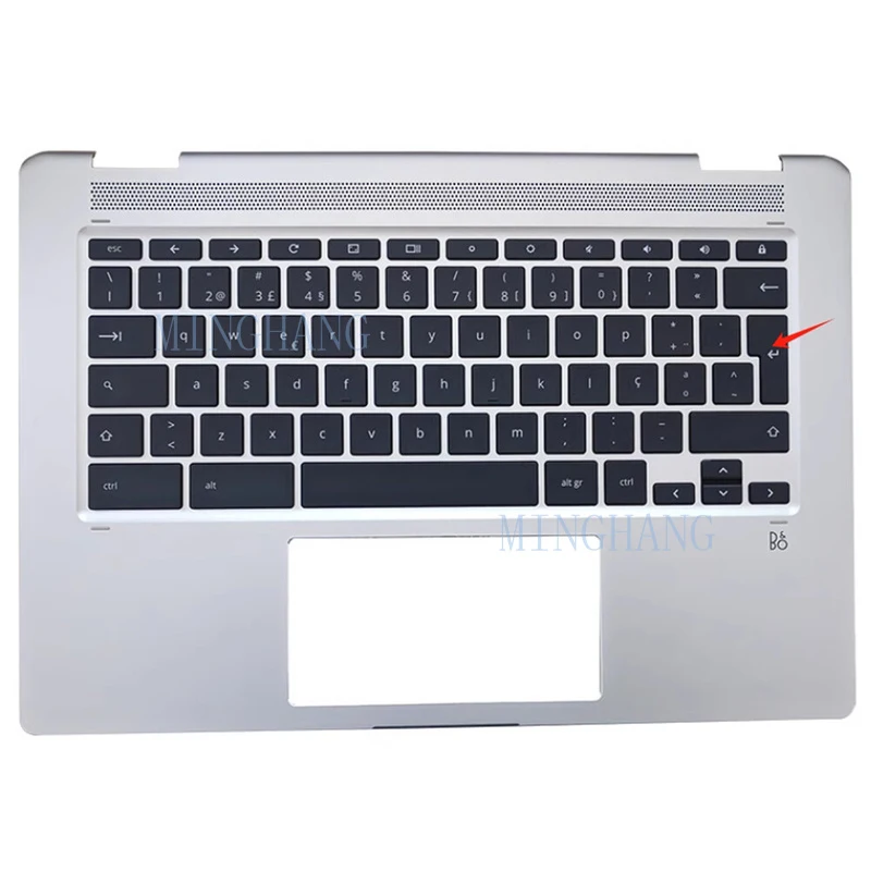 M For HP Chromebook x360 14 G1 Laptop Keyboard Palmrest Upper Case L50840-131
M For HP Chromebook x360 14 G1 Laptop Keyboard Palmrest Upper Case L50840-131