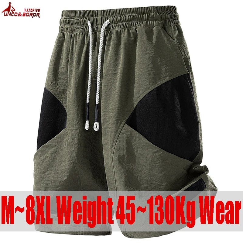 Plus Size 7XL 8XL Summer men's casual cargo shorts Outwear off campus Gym Joggers Sports Running Shorts hommes menswear clothing
Plus Size 7XL 8XL Summer men's casual cargo shorts Outwear off campus Gym Joggers Sports Running Shorts hommes menswear clothing