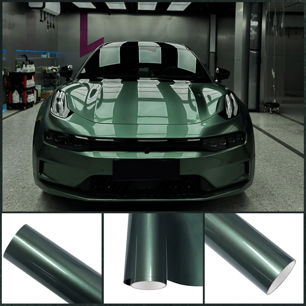 Premium Liquid Metal Alpine Green PET Vinyl Wrap Film Car Whole Body PVC Decal Protective Cover Sticker Auto Tuning Accessories
Premium Liquid Metal Alpine Green PET Vinyl Wrap Film Car Whole Body PVC Decal Protective Cover Sticker Auto Tuning Accessories