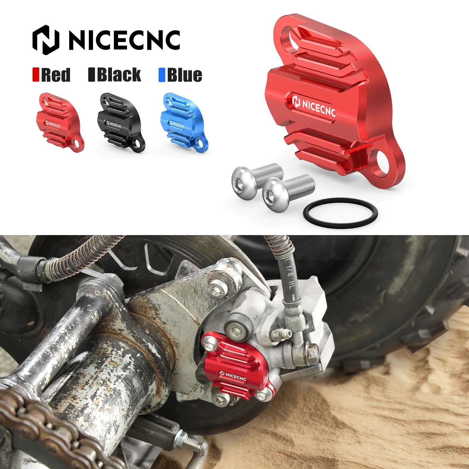 NICECNC For Yamaha Banshee 350 YFZ350 1987-2006 ATV Parking Brake Cover Plate Kit Aluminum Alloy Accessories Cooling Fins Design
NICECNC For Yamaha Banshee 350 YFZ350 1987-2006 ATV Parking Brake Cover Plate Kit Aluminum Alloy Accessories Cooling Fins Design