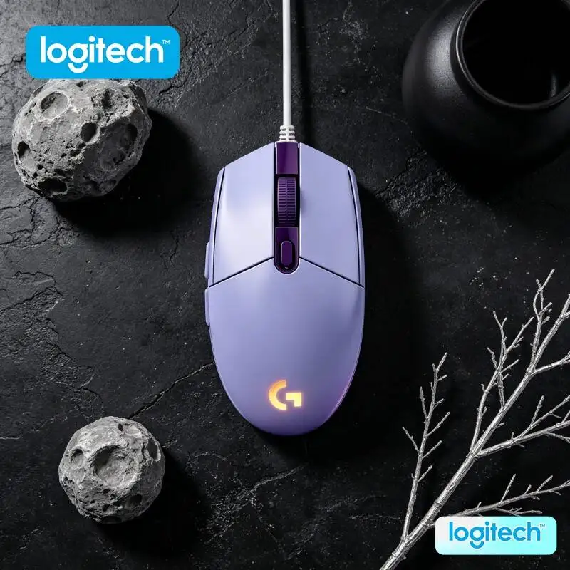 Logitech G102 Wired Gaming Mouse, 16.8 Million RGB Hues, 1000Hz Polling, Ergonomic Grip for Gamers
Logitech G102 Wired Gaming Mouse, 16.8 Million RGB Hues, 1000Hz Polling, Ergonomic Grip for Gamers