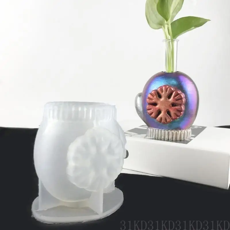 31KD Succulents Flower Pot Resin Silicone Mold Suitable for Diy Garden Concrete Flower Pot Holder Crafts Home Decor
31KD Succulents Flower Pot Resin Silicone Mold Suitable for Diy Garden Concrete Flower Pot Holder Crafts Home Decor